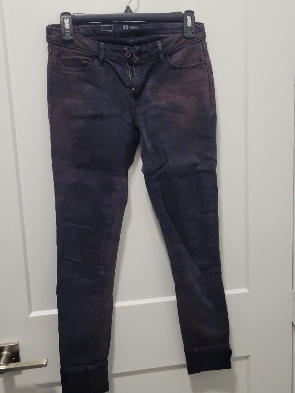 Levi's black/brown jeans